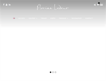 Tablet Screenshot of florian-ledoux.com